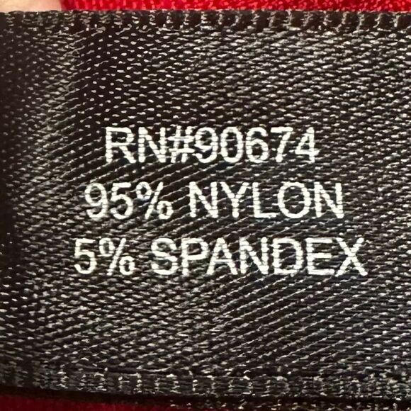 Boston Proper Red Zip Front Jumpsuit - Picture 5 of 6